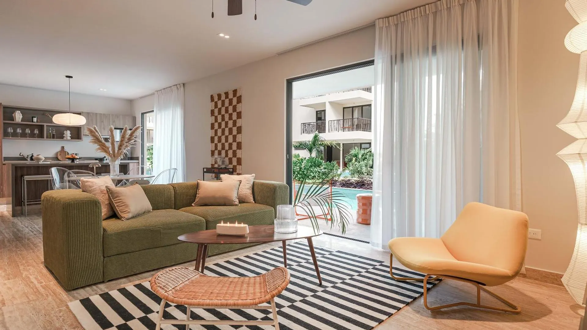 70'S Experience In Tulum With Pool View Apartment Mexico